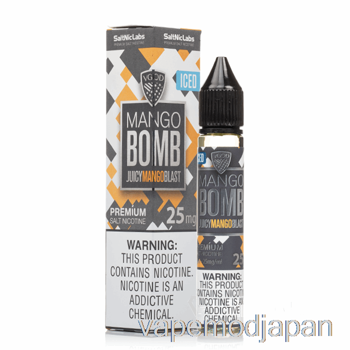 VAPE MOD アイスマンゴーボム - VGOD ソルト - 30ml 50mg